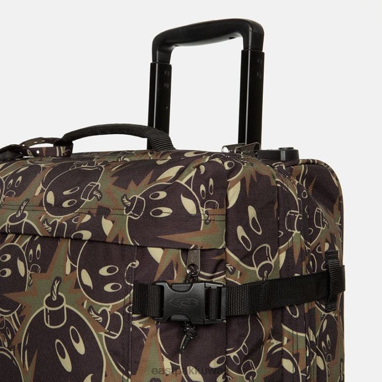 Eastpak عبر 4 ق مئات التمويه أمتعة السفر H08X0208 [H08X0208] أزياء